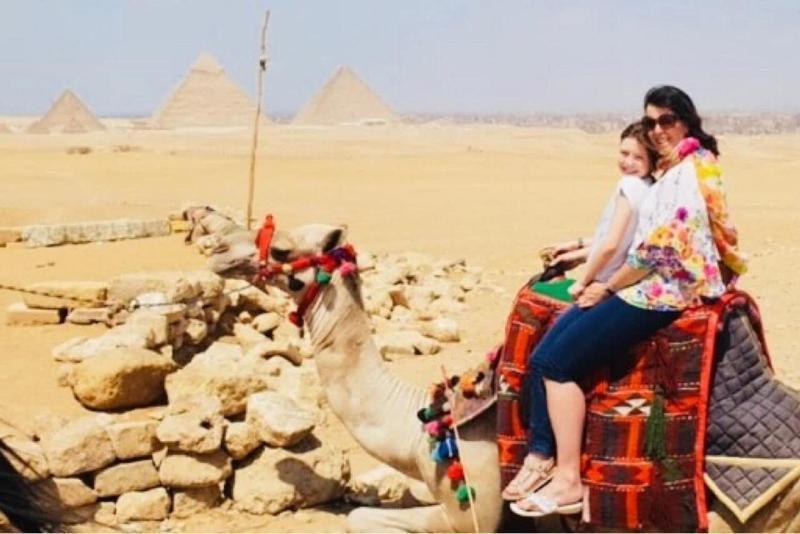 Amon Holiday Pyramids Inn Kafret el-Gabal المظهر الخارجي الصورة