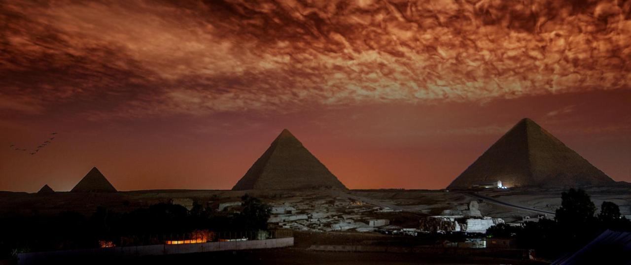 Amon Holiday Pyramids Inn Kafret el-Gabal المظهر الخارجي الصورة