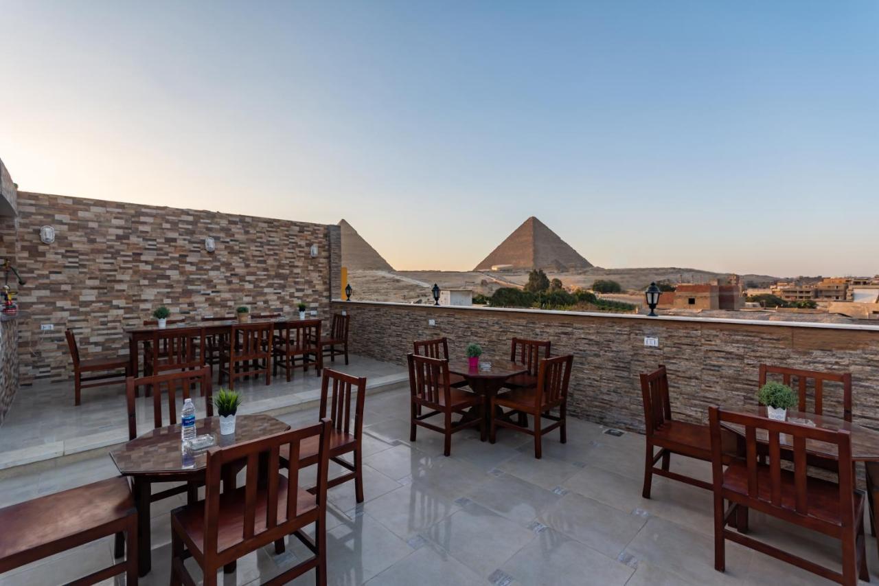 Amon Holiday Pyramids Inn Kafret el-Gabal المظهر الخارجي الصورة